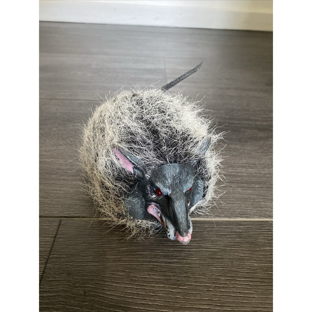 Vtg 2000 Take One RC Remote Control Wireless Dirty Rat Halloween Prop (READ)